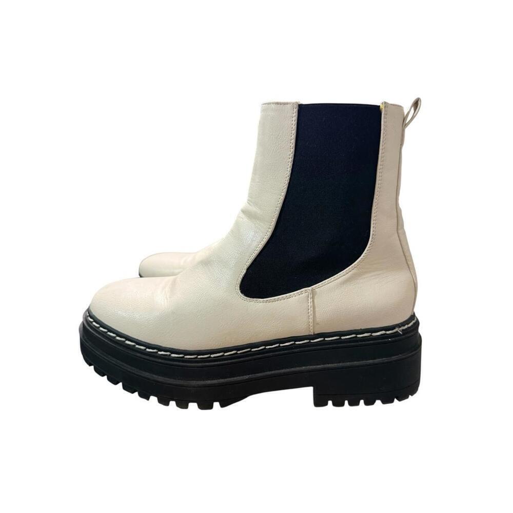 ****ESPRIT Stormi Chelsea Pull-On Lugsole Ankle Boots Size 8.5